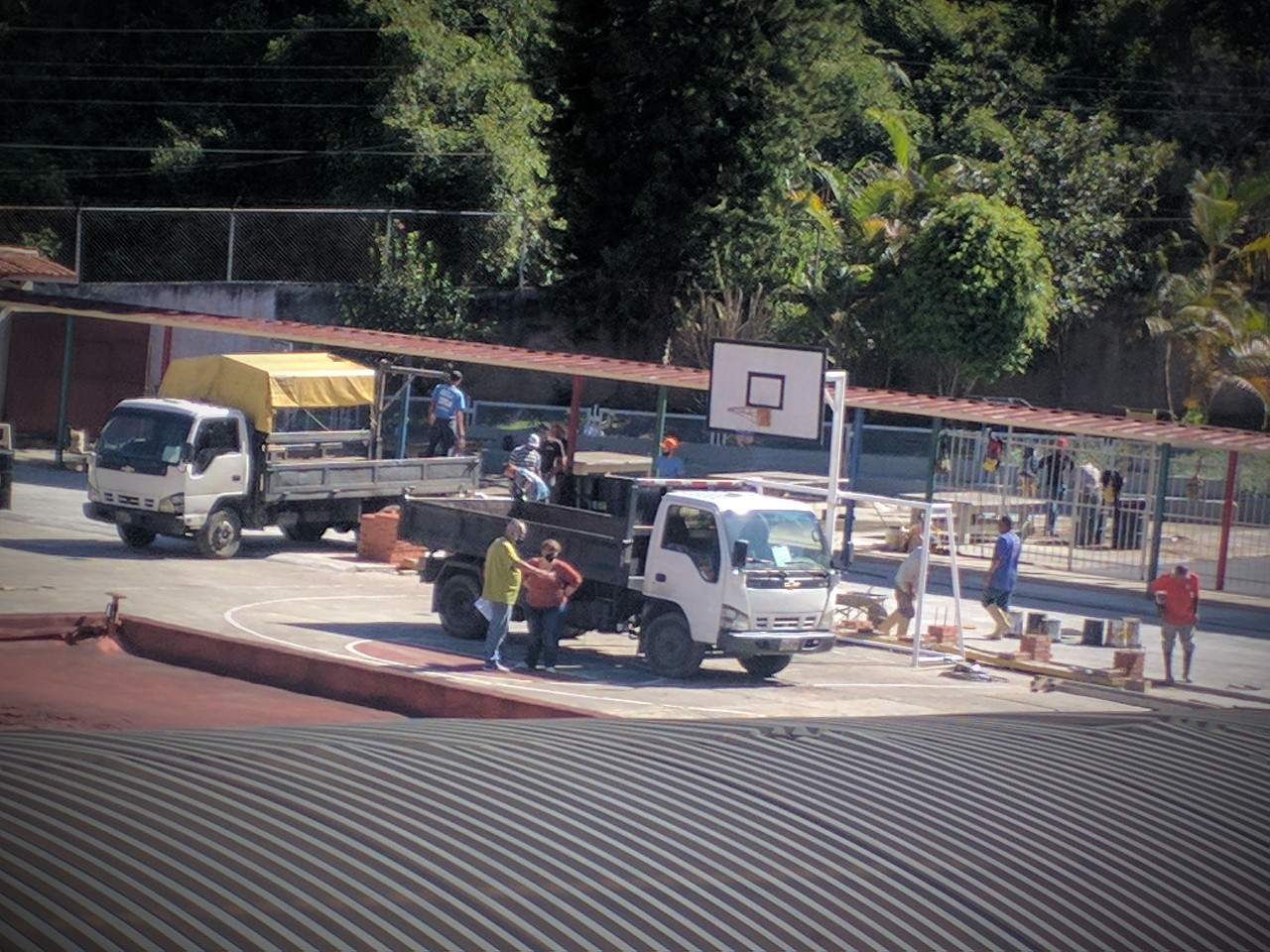 Obras de refacción en nuestra Institución Escolar