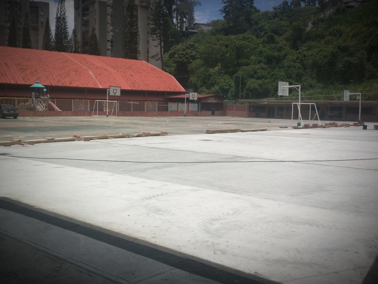 Obras de refacción en nuestra Institución Escolar