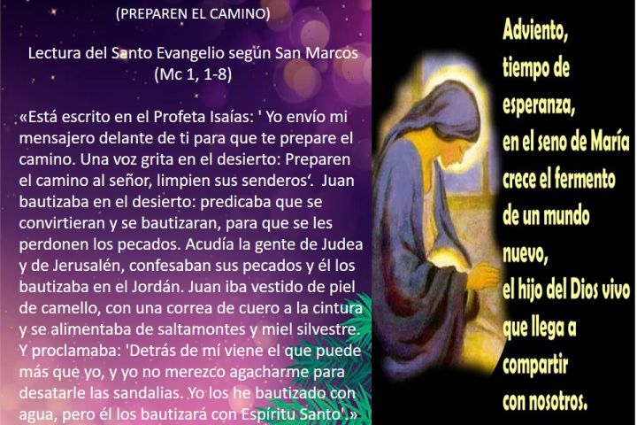 04 de diciembre «2do día de Adviento» 