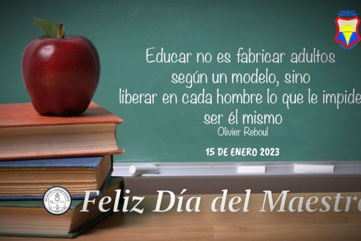 15 de Enero «Día del Maestro» 