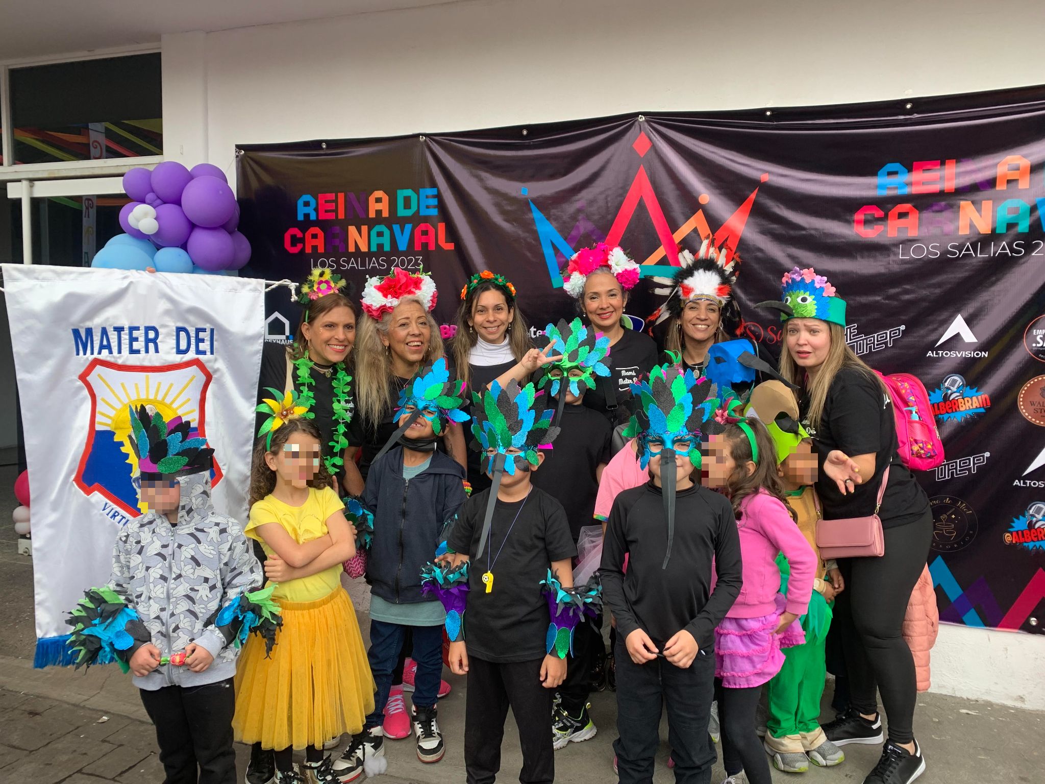 1er lugar Concurso de Comparsa para U.E.P. Colegio MATER DEI