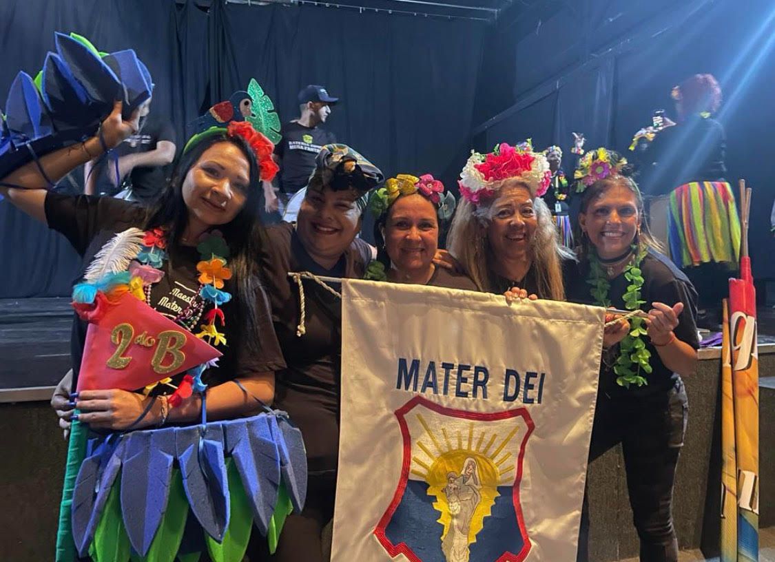 1er lugar Concurso de Comparsa para U.E.P. Colegio MATER DEI