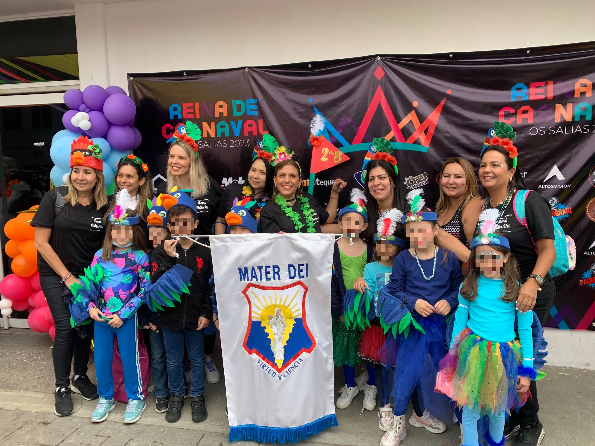 1er lugar Concurso de Comparsa para U.E.P. Colegio MATER DEI
