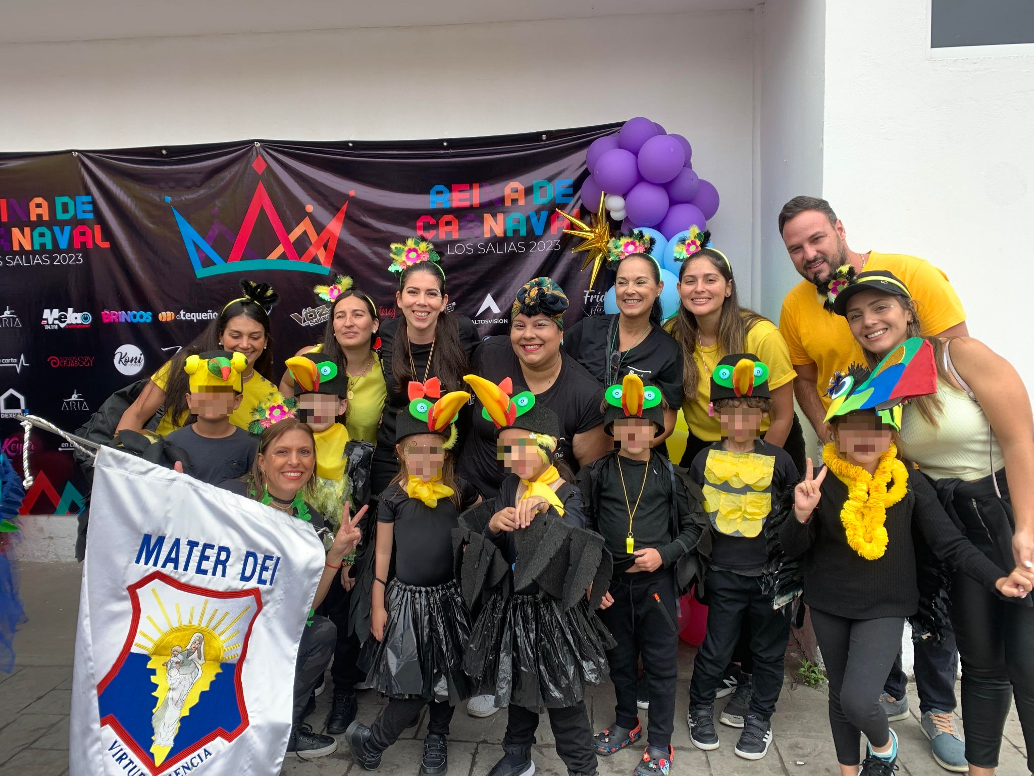 1er lugar Concurso de Comparsa para U.E.P. Colegio MATER DEI