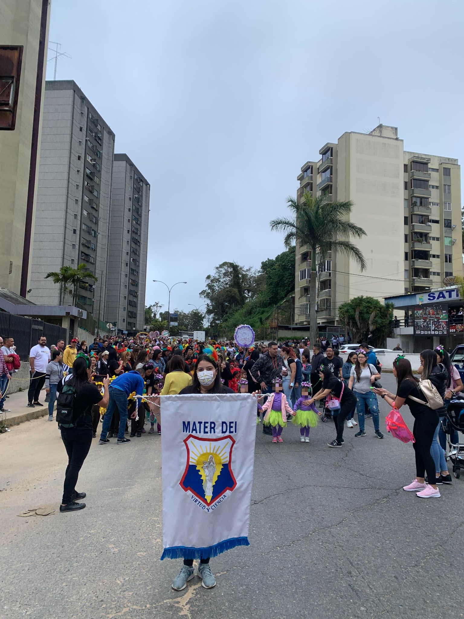 1er lugar Concurso de Comparsa para U.E.P. Colegio MATER DEI