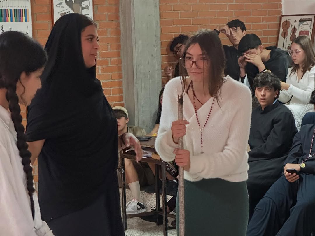 1er ensayo formal Obra Teatro “MADRE TRINIDAD Te amamos” 