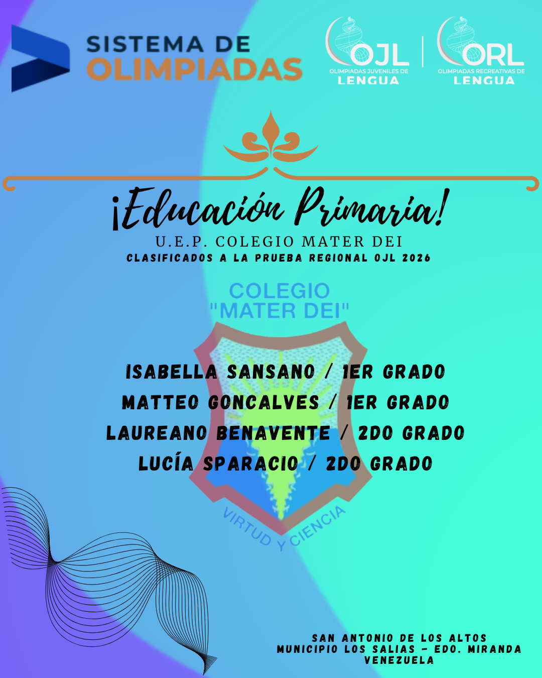 ¡Rumbo a las Regionales! Sistema de Olimpíadas 2026