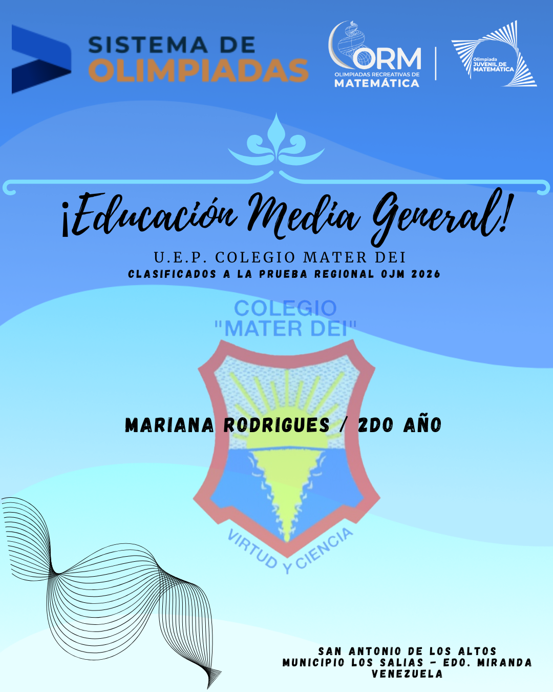 ¡Rumbo a las Regionales! Sistema de Olimpíadas 2026